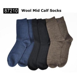 複製-(87210) Mid Calf New Winter Warm Wool Blend Socks
